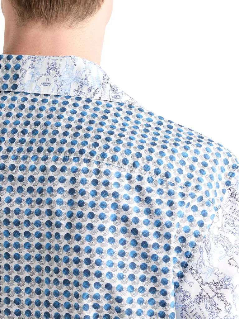 Prada Double Match Cotton Shirt 5