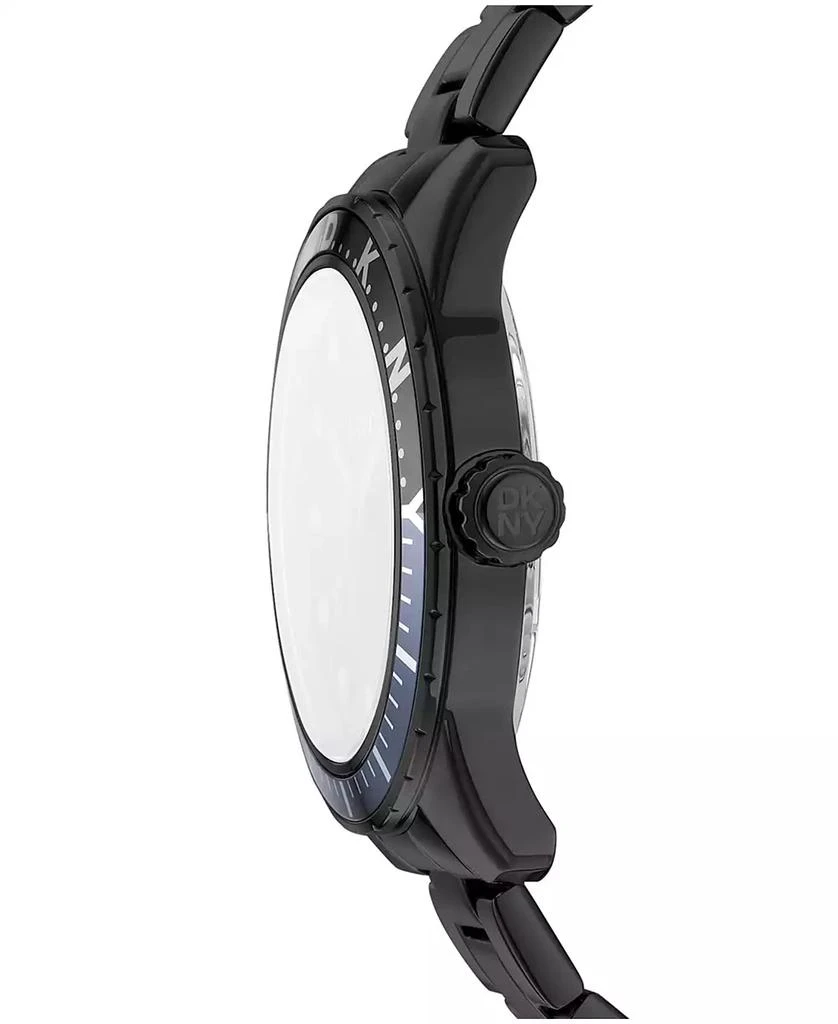 DKNY Men's Crosby Sport Black Stainless Steel Bracelet Watch 2