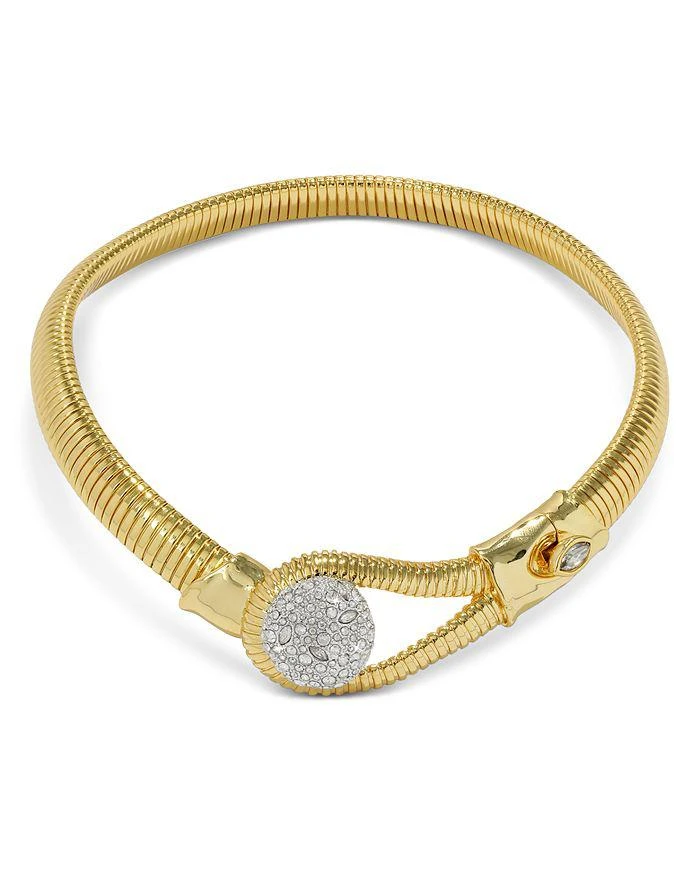 Alexis Bittar Solanales Crystal Pebble Collar Necklace, 14.5"