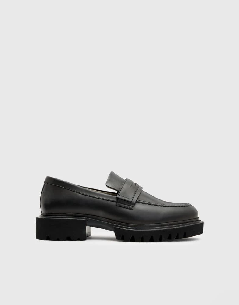ALL SAINTS AllSaints Vinni loafer in black - BLACK 2