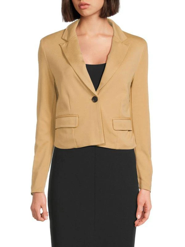 Adrienne Landau Single Button Blazer 1