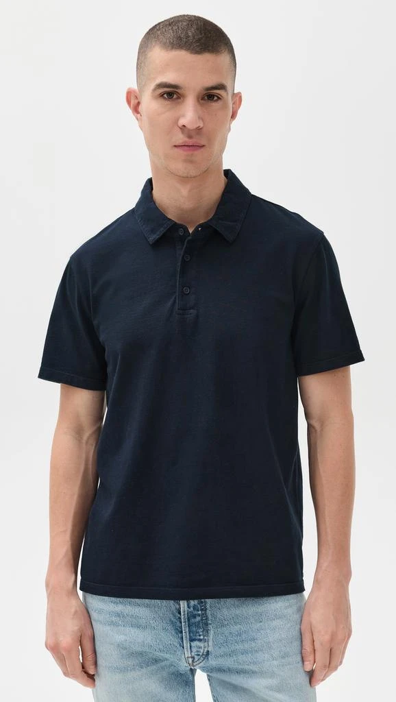 Vince Garment Dye Polo 1