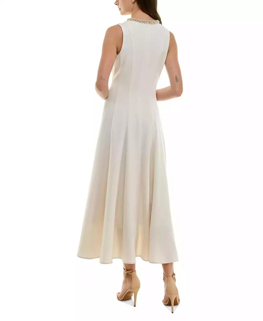Taylor Women's Embellished Fit & Flare Dress 3