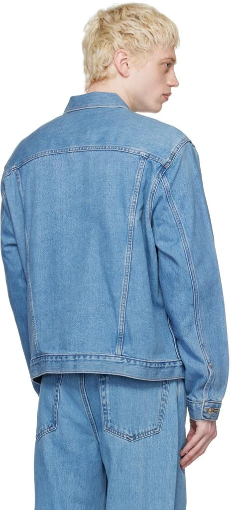 Calvin Klein Blue Utility Denim Jacket 3