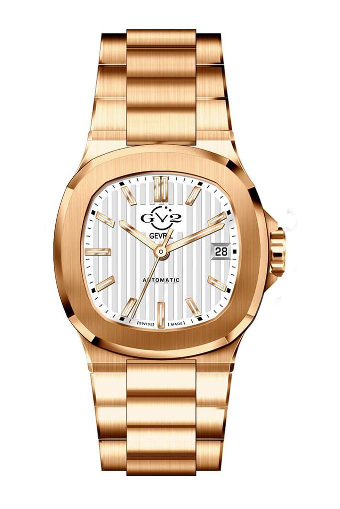GV2 Men's GV2 Potente Rose Gold Stainless Steel Watch, 39mm