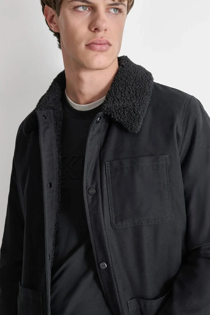 DKNY SHERPA LINED WORKER JACKET 5