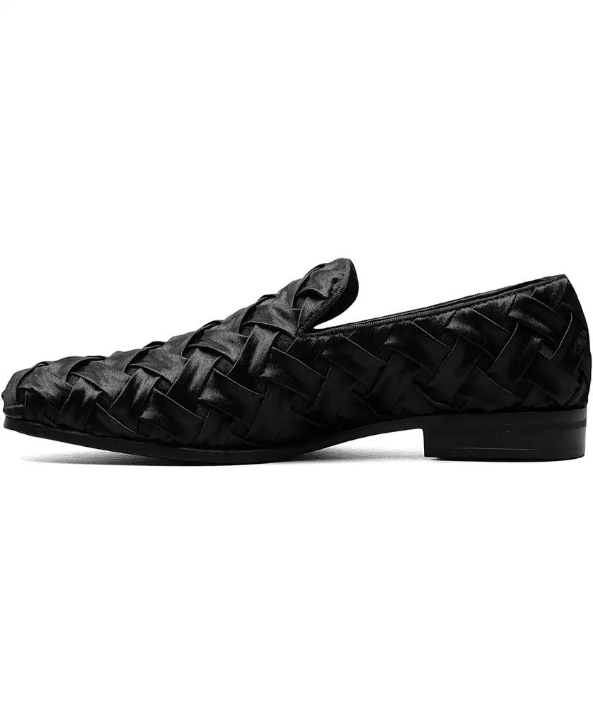 Stacy Adams Men's Savoir X-Cross Satin Slip-On Loafers 6