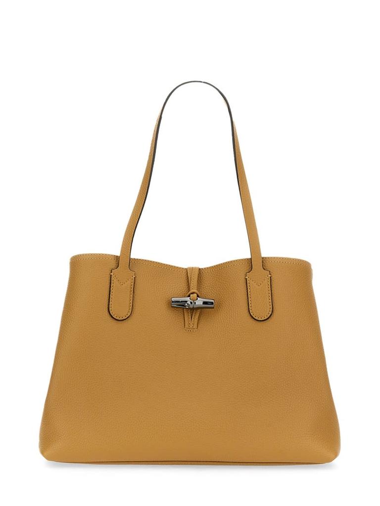 Longchamp Brown Roseau Shoulder top Bag