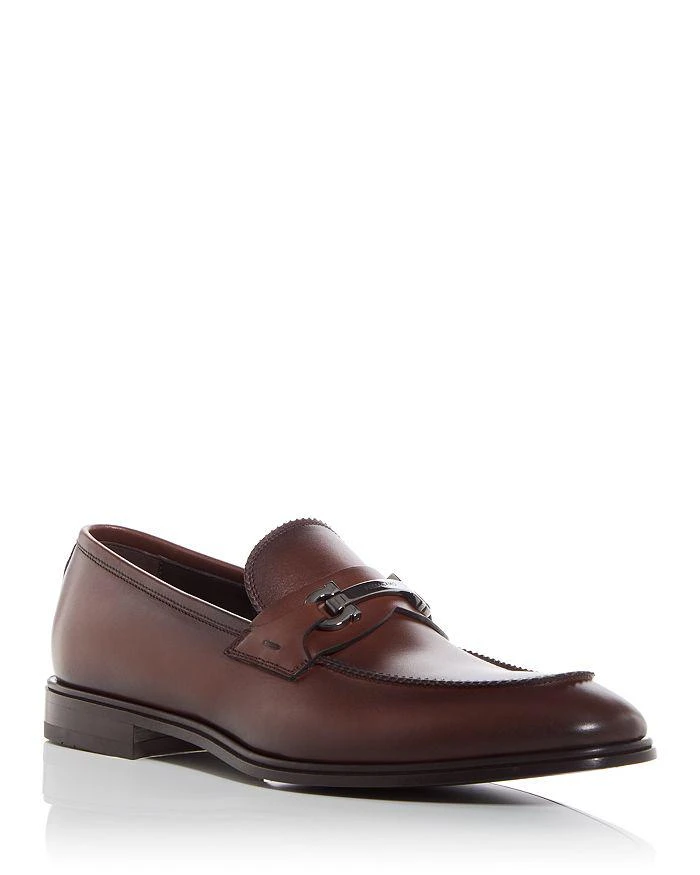 Salvatore Ferragamo Men's Bentley Gancini Leather Loafers 1
