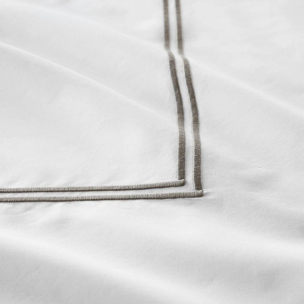 Hudson Italian Percale Shower Curtain - Exclusive 2
