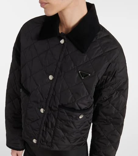 Prada Re-Nylon quilted cropped jacket 4