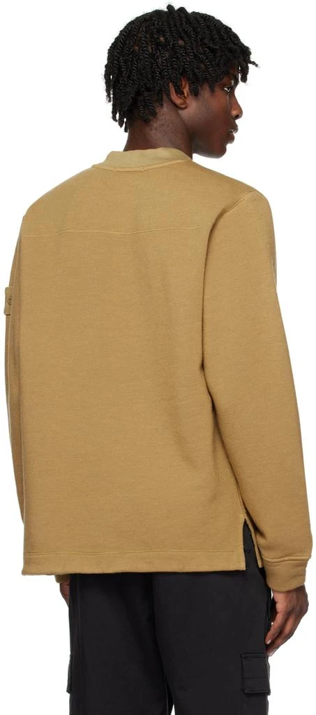 Stone Island Beige Patch Sweatshirt 3