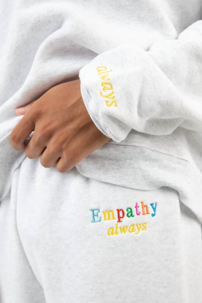 The Mayfair Group Empathy Always Sweatpants In Grey