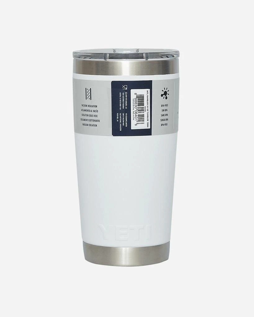 YETI Rambler Tumbler White 3