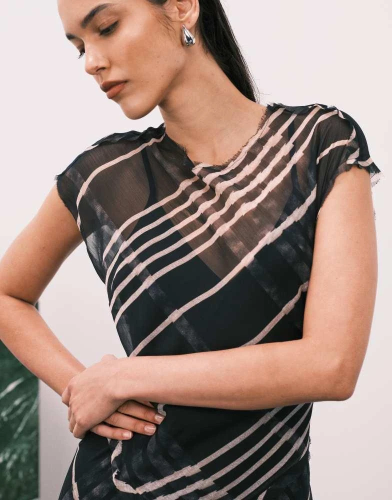 how to dress like fairy Cap Sleeve Ruffle Skater Dress – Mon Ami Bham