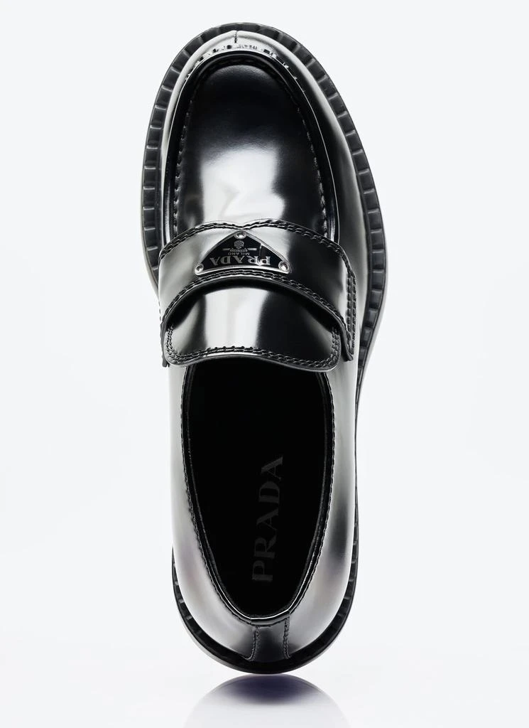Prada Chocolate Loafers 7