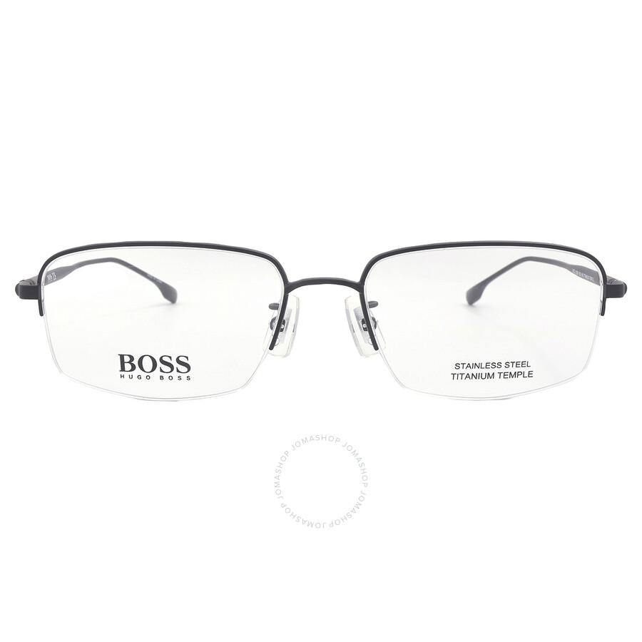 Hugo Boss Demo Rectangular Men's Eyeglasses BOSS 1298/F 0003 56