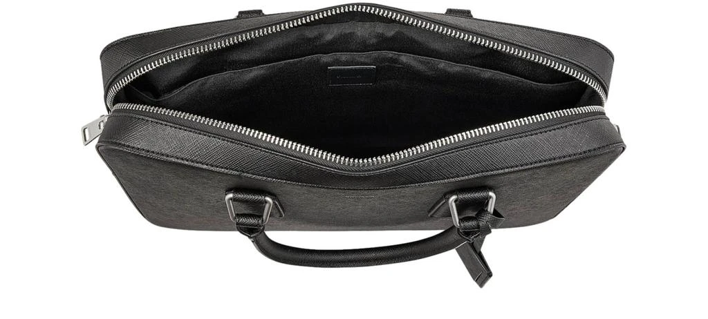 Sandro Briefcase in certified leather 3