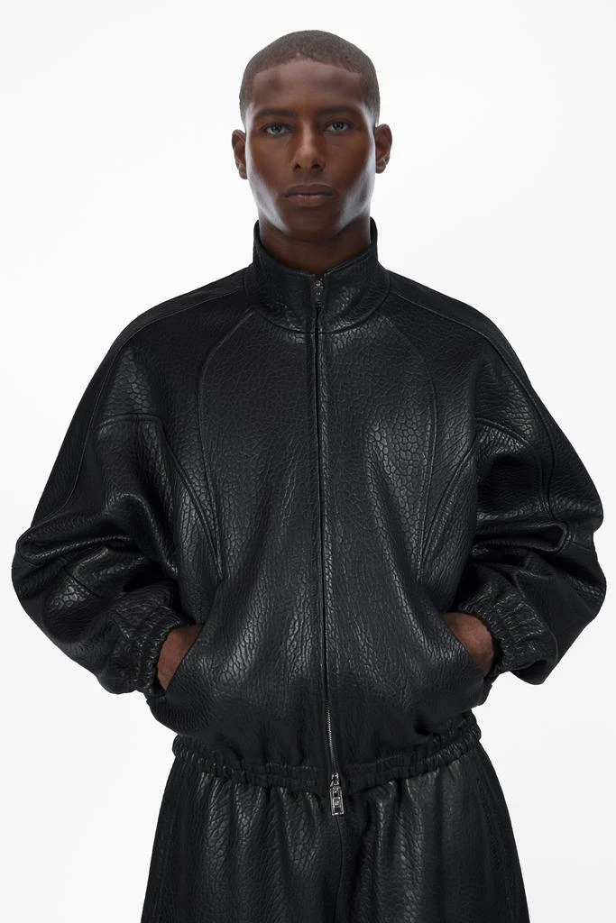 Alexander Wang Track Jacket in Primal Lambskin Leather 3