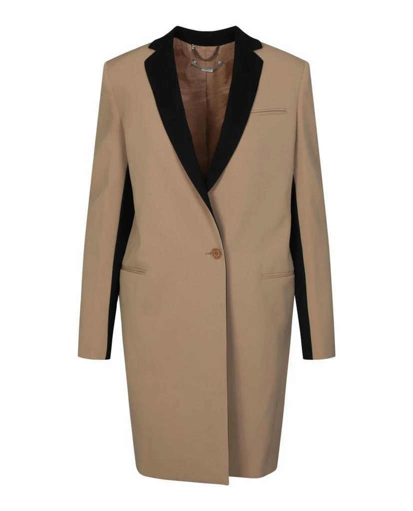Stella McCartney Colorblock Wool Coat 1