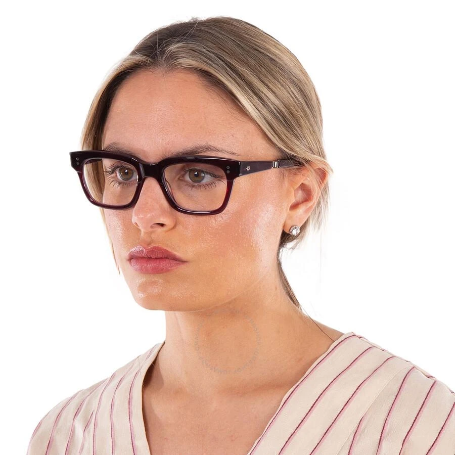 Mr. Leight Ashe C Demo Rectangular Unisex Eyeglasses ML1018 RXBRY-GM 49 2