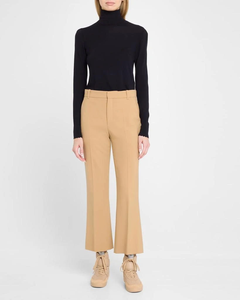 Chloé Kick Leather High-Top Sneakers 3