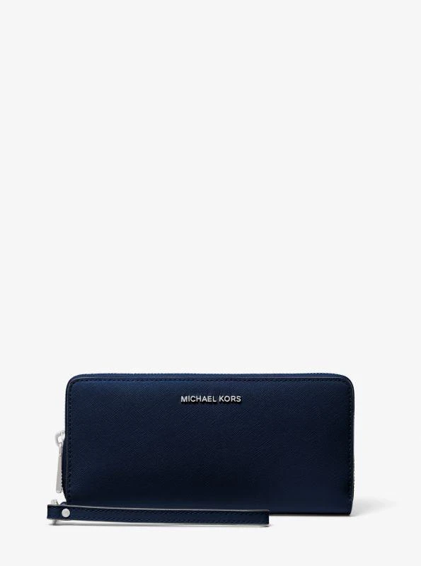 Michael Kors Large Saffiano Leather Continental Wallet 1