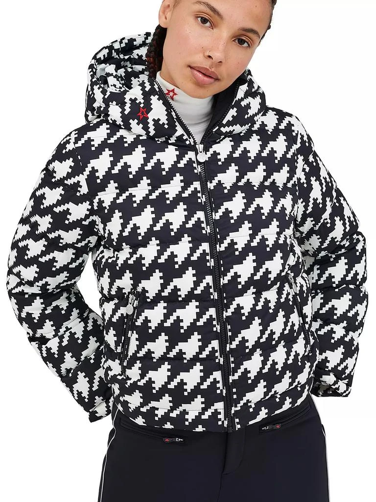 Perfect Moment Polar Houndstooth Down Puffer Jacket 3