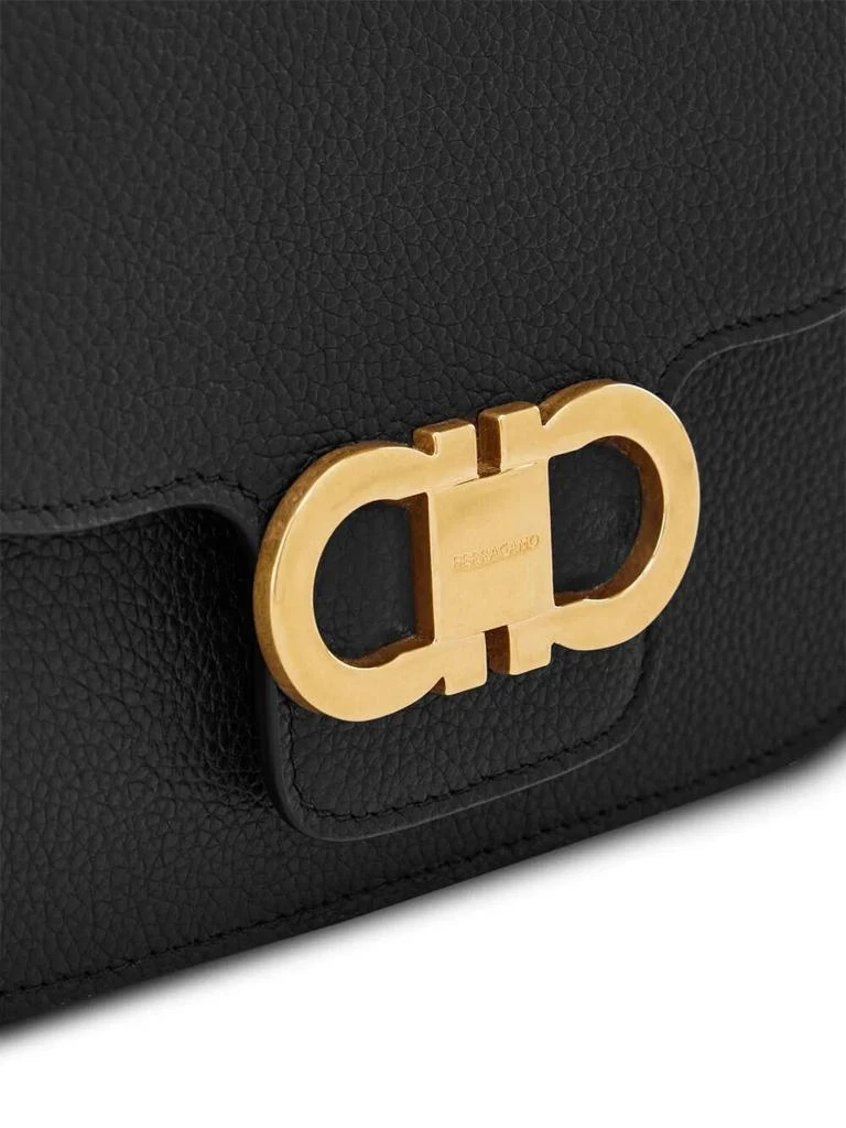 Salvatore Ferragamo DOUBLE GANCINI CROSSBODY FLAP BAG 4
