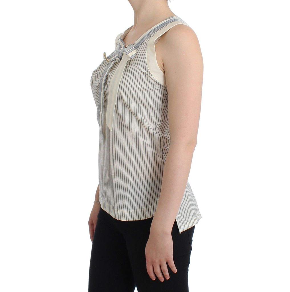 ERMANNO ERMANNO SCERVINO Women   Beachwear Striped Top Blouse
