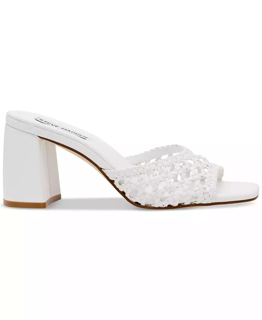 Steve Madden Women's Mania Woven Block-Heel Sandals 2