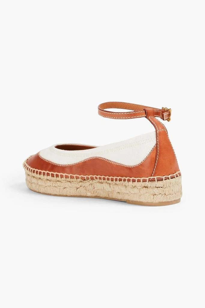 ZIMMERMANN Canvas and leather espadrilles 3