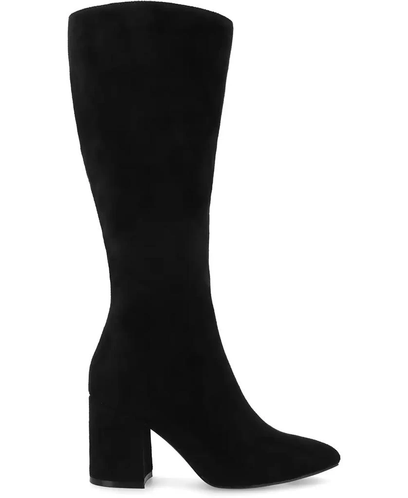 Journee Collection Women's Ameylia Block Heel Knee High Dress Boots 2