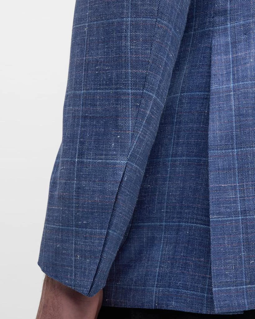 Canali Men's Windowpane Sport Coat 8