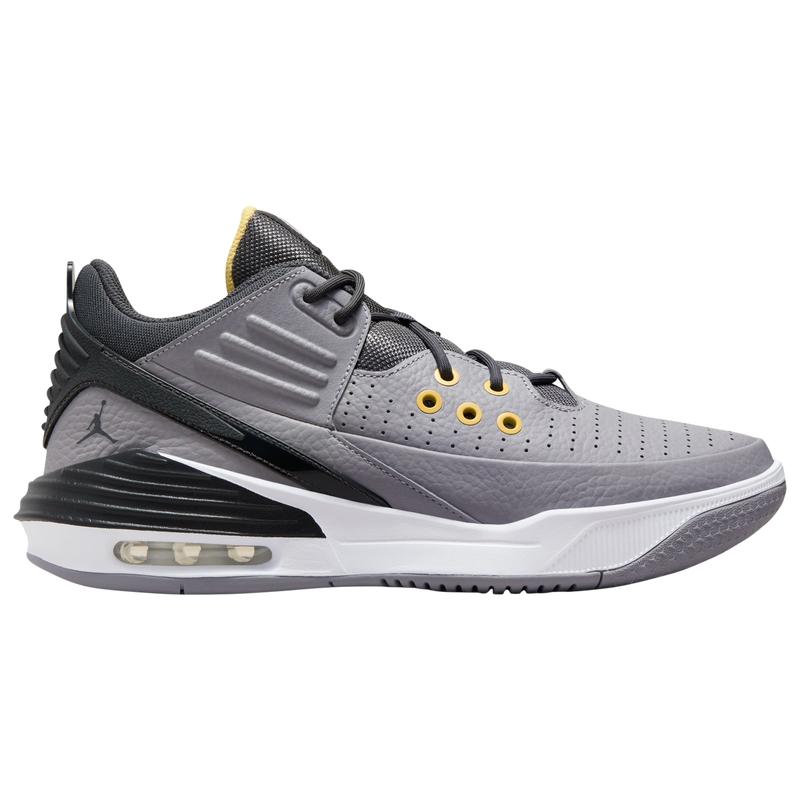 jordan max aura grey and red