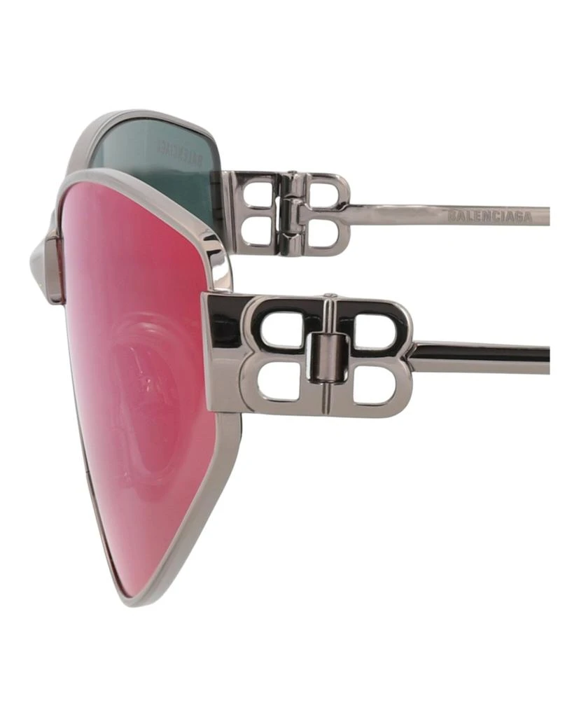 Balenciaga Cat Eye-Frame Metal Sunglasses 4