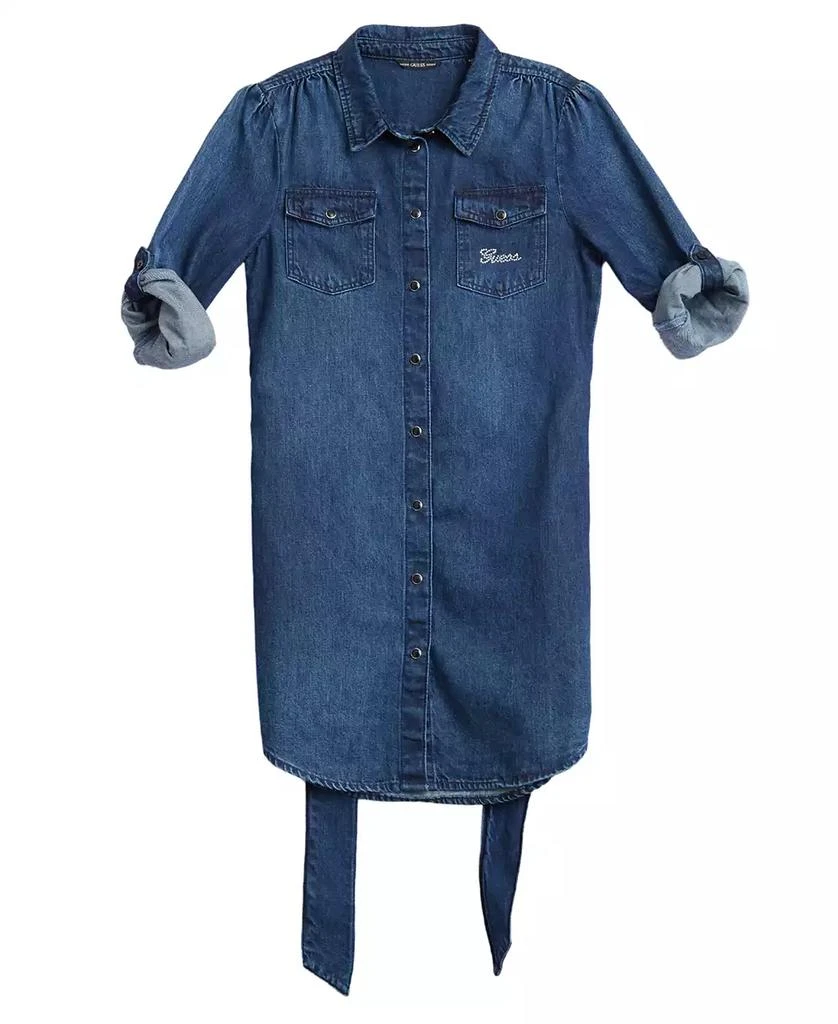 Big Girls Long Sleeve Denim Dress – On Sale Now with Up to 69% Off