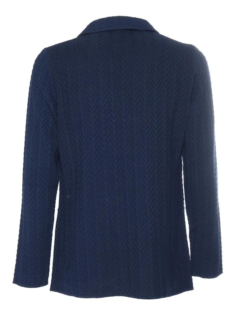 LARDINI Lardini Brooch-Detail Double-Breasted Blazer 2