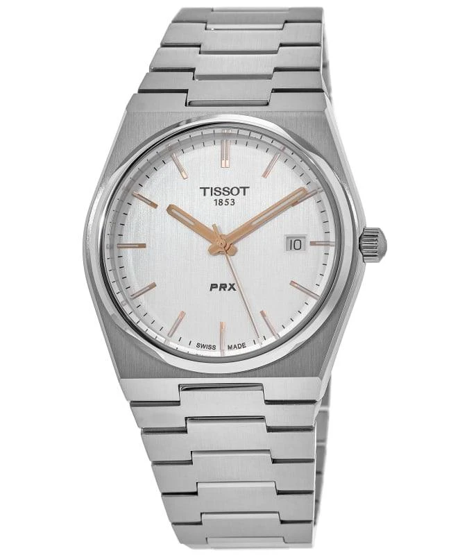 Tissot Tissot PRX Quartz 35mm Silver Dial Steel Unisex Watch T137.210.11.031.00 1
