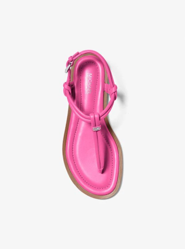 Michael Kors Astra Leather T-Strap Sandal 3