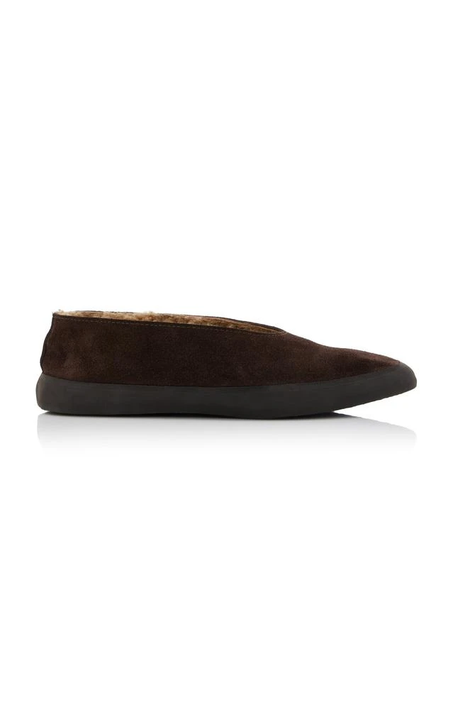 Le Monde beryl Le Monde Beryl - Apres Sci Shearling Flats - Brown - IT 38 - Moda Operandi 1