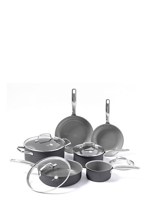 Greenpan Chatham Ceramic Non Stick 10 Piece Cookware Set
