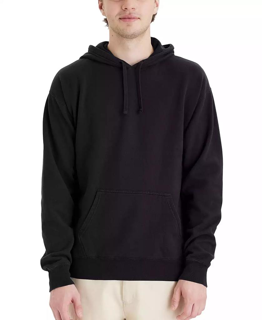 Hanes Men's Garment Dyed Fleece Hoodie