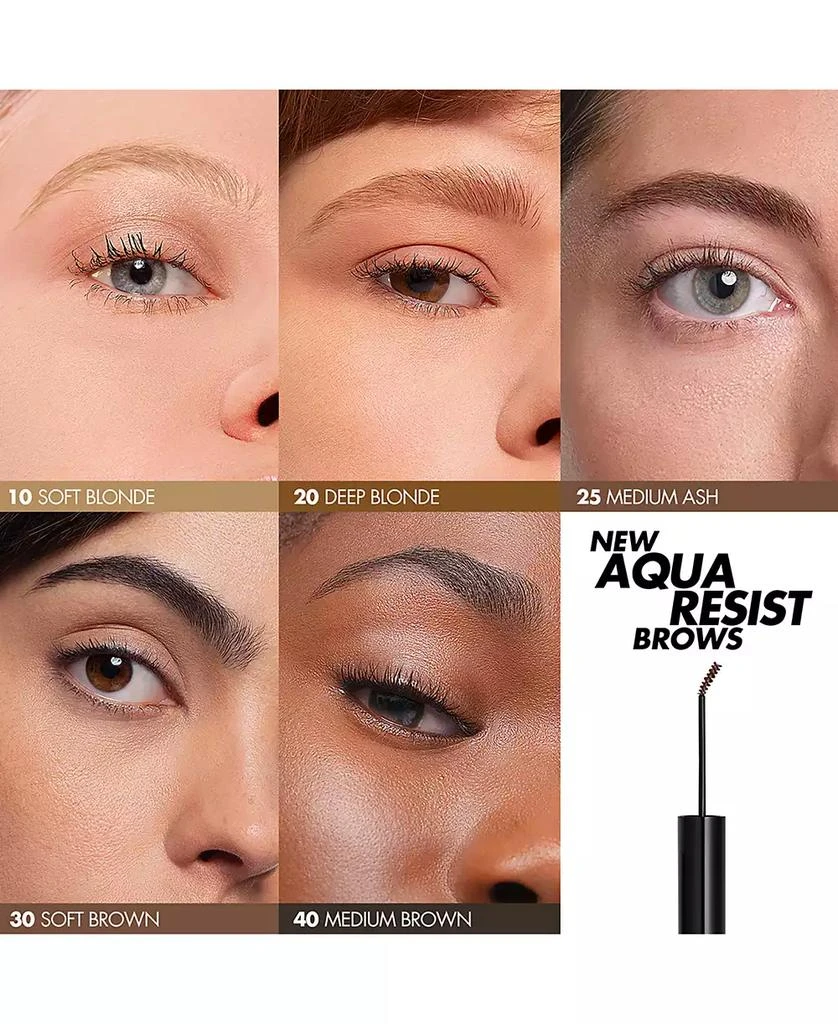 Make Up For Ever Aqua Resist Brow Fixer Waterproof Tinted Eyebrow Gel 3