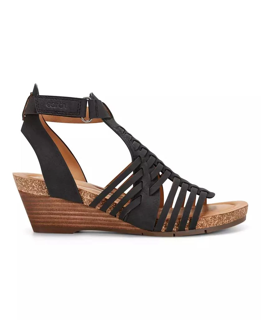 Earth Women's Hattie Fisherman Wedge Sandals 2