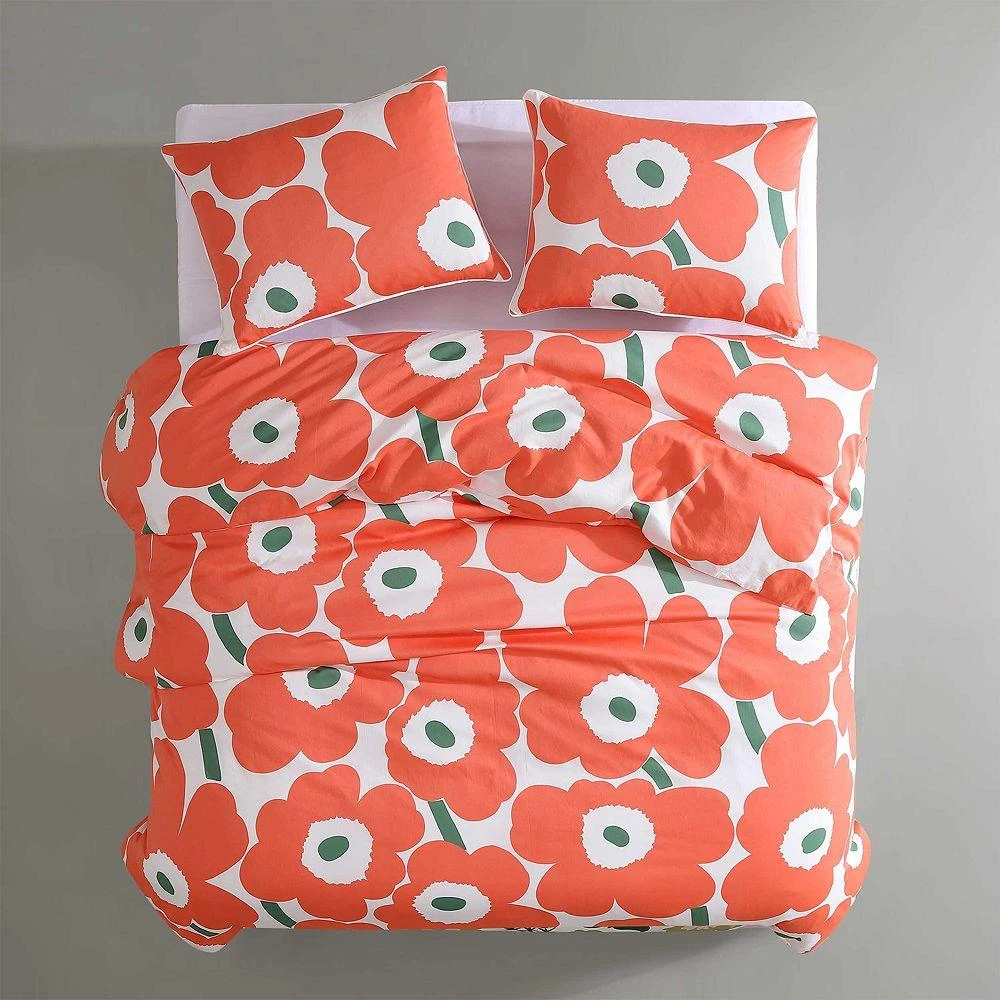 marimekko Unikko Cotton Sateen Floral Duvet Cover Set 2