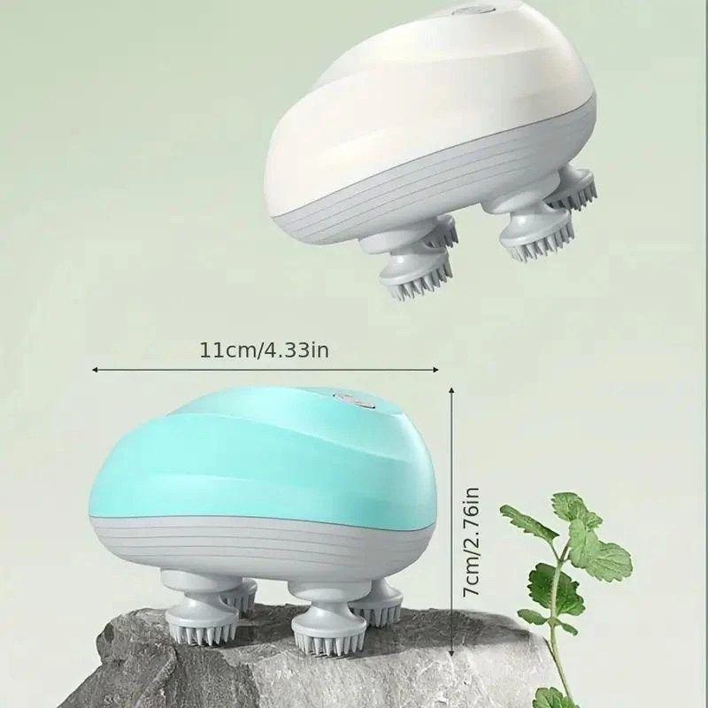 BELUXE Portable and handheld scalp massager 4