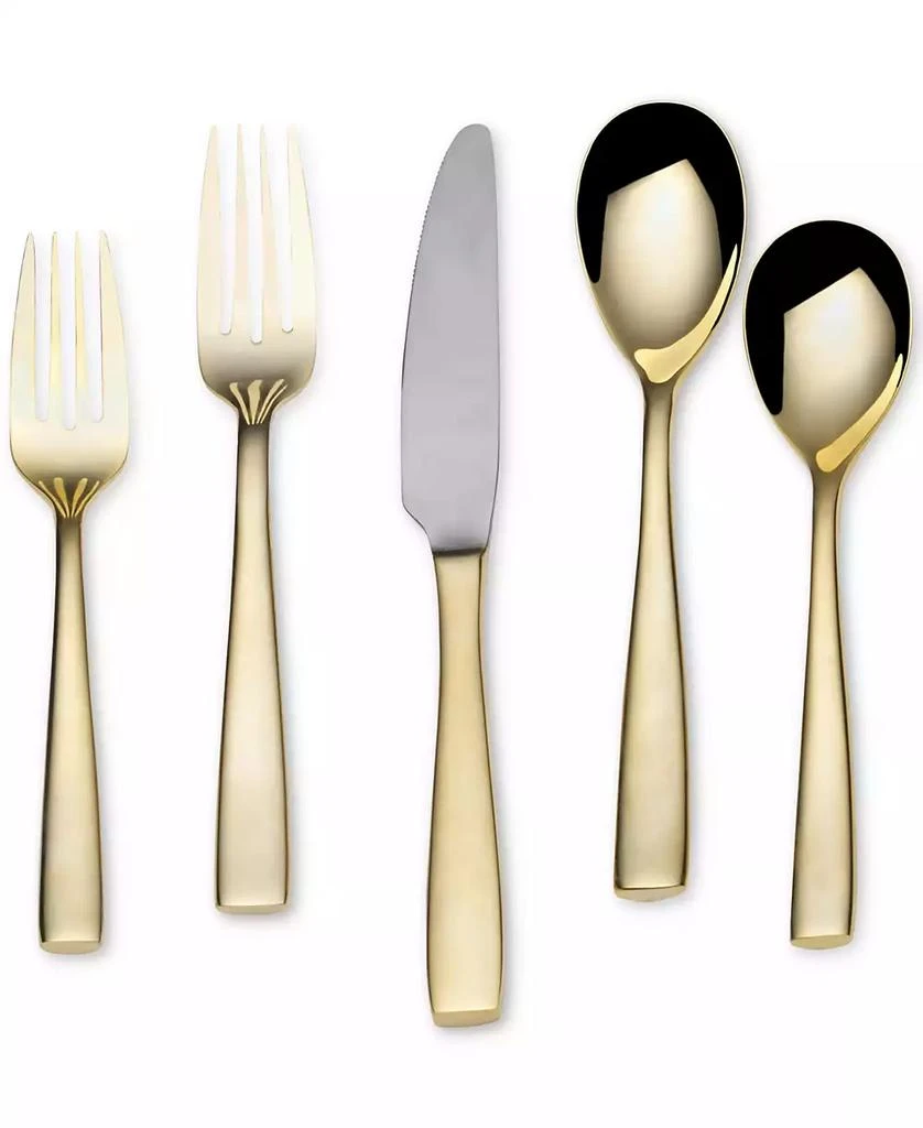 Mikasa Delano Gold-Plated 20-Piece Flatware Set, Service for 4 1