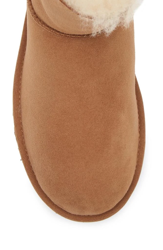 UGG Classic Heritage Bow Genuine Shearling Bootie 5