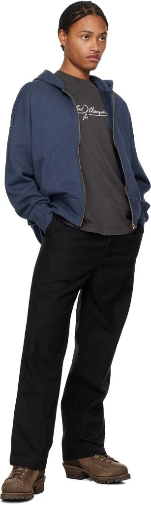 VisVim Navy Court Hoodie 4